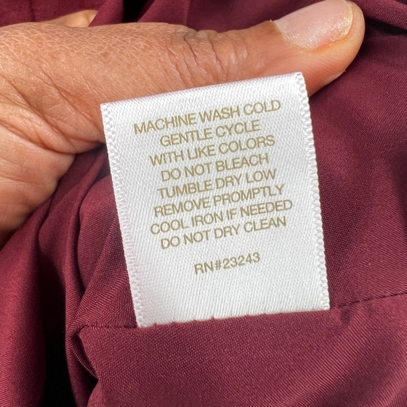 Eva Mendes NY&Co red faux suede dress size 4 - Picture 8 of 10